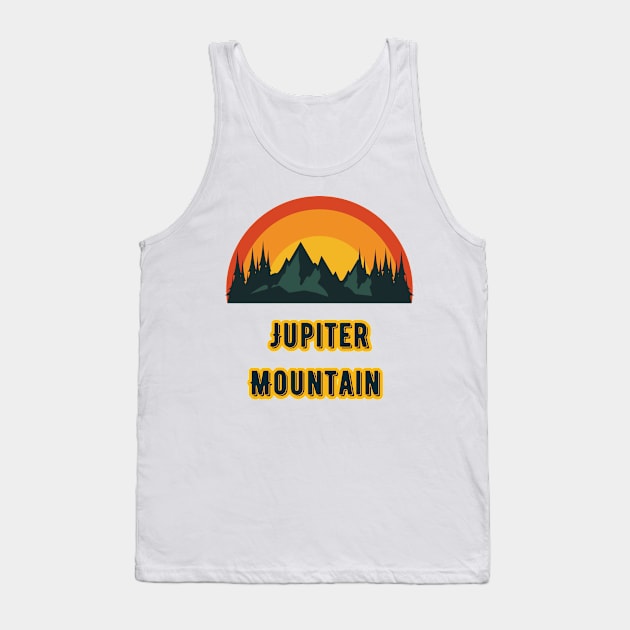 Jupiter Mountain Tank Top by Canada Cities